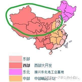 中国东中西部三大地带的划分及其独特特征概述