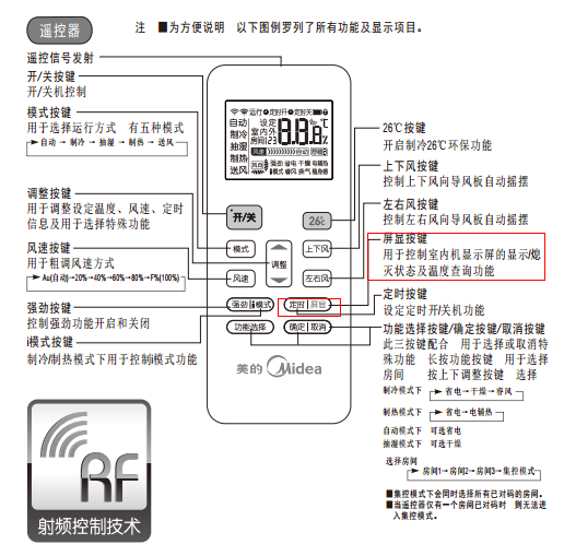 美的空调触摸屏锁定解锁方法及常见问题详解