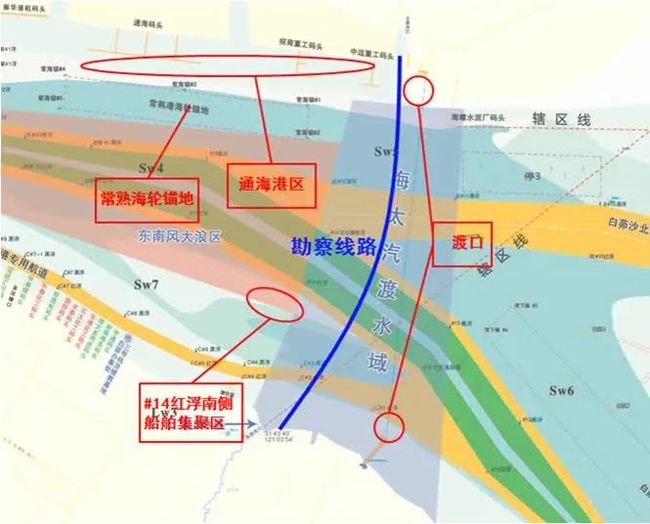 南通海太过江通道走向优化研究，探索更高效、更便捷的通道方案