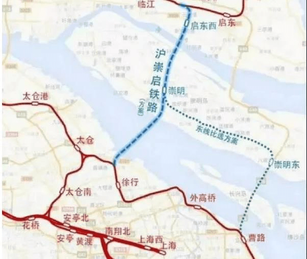 沪崇启铁路项目进展波折及优化策略概述