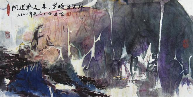 四川画家杨彦，墨彩传承与创新并行