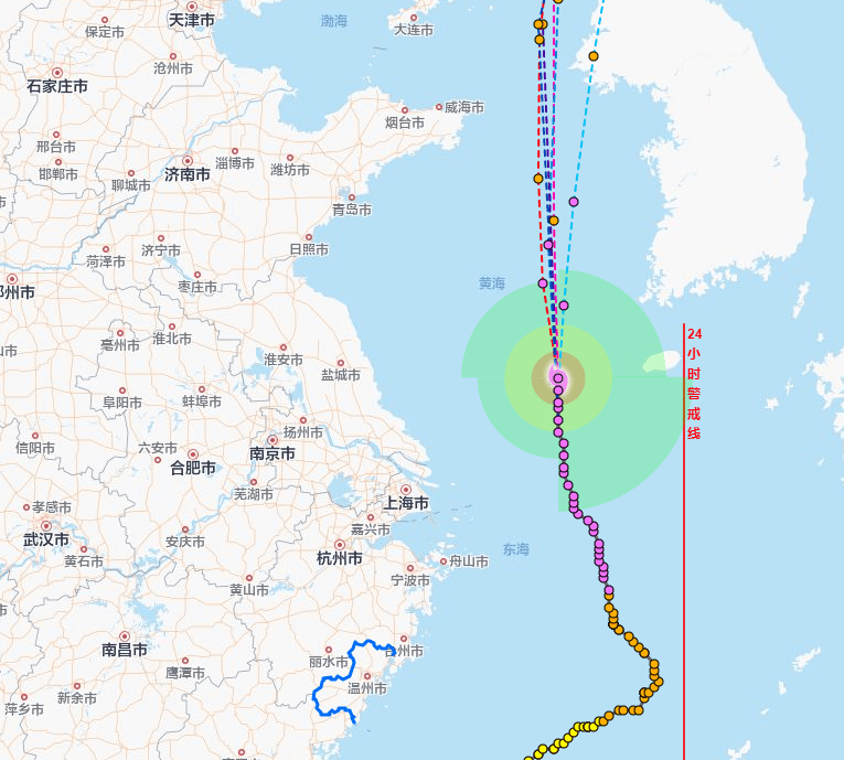 台风最新消息，2024年台风动态预测及路线图分析