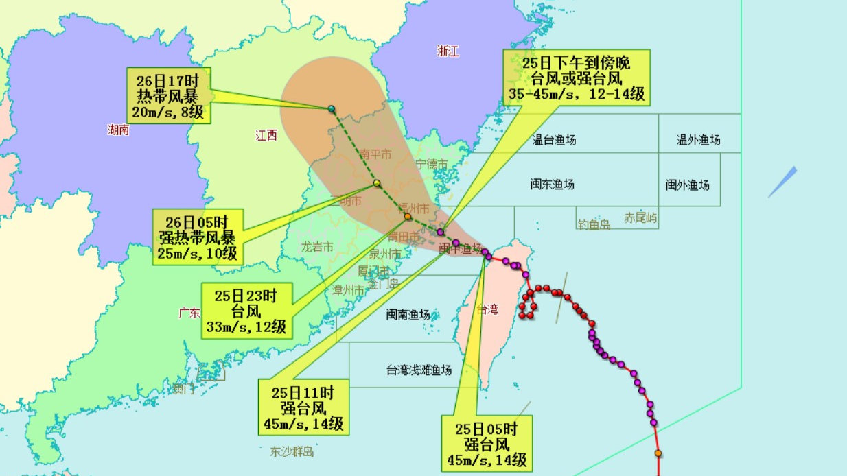 福建省台风季节分析与应对策略探讨